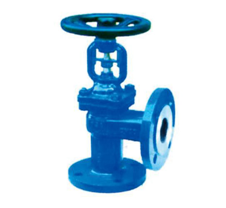 德標角（jiǎo）式波紋管截止閥